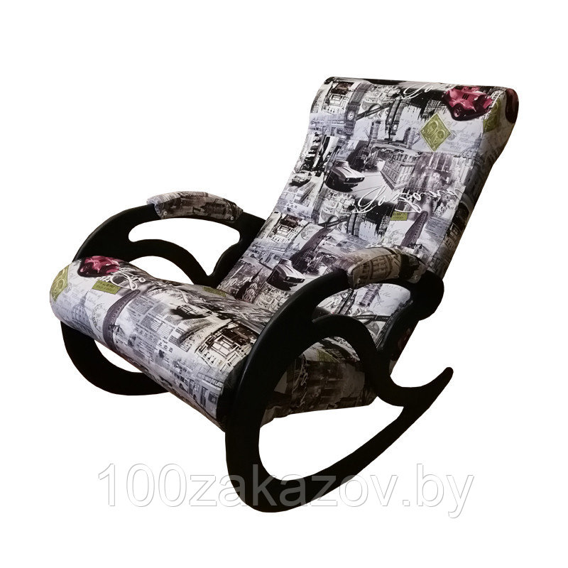 Кресло качалка экокожа модель 7 Кресло для отдыха - фото 2 - id-p64000536