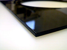 Оргстекло черное (непрозрачное). Плита из ПММА АКРИМА, черная 3050x2050x3мм