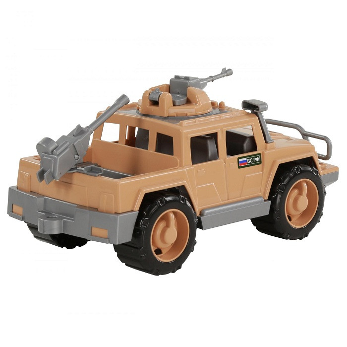 Автомобиль игрушечный Полесье Защитник военный с пулемётами арт.63403 - фото 2 - id-p91471646