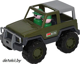 Автомобиль игрушечный Полесье Джип военный Вояж арт.49254