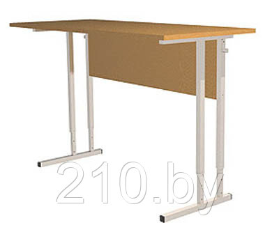 Стол двухместный (кромка ПВХ 0,5 мм.) - фото 1 - id-p4442300