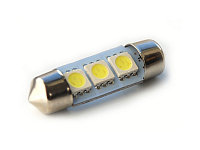 Автолампа светодиодная 3 smd led C5W