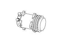 Компрессор кондиционера КЗК-12-0113070