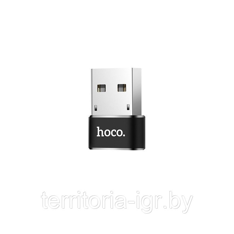 Адаптер A-USB - Type-C OTG UA6 Hoco - фото 3 - id-p91506877