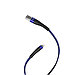 Дата-кабель U39 Rapid Lightning 8-Pin (1.2 м) синий-черный Hoco, фото 2