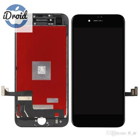 Дисплей (экран) iPhone 8 Plus с тачскрином, черный (аналог)