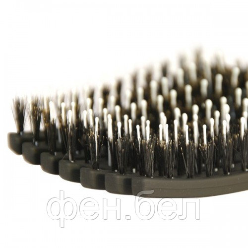 Щетка массажная для волос Olivia Garden FingerBrush FB Comba large изогнутая широкая COMBO - фото 2 - id-p91508882