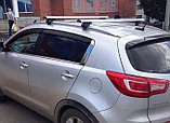 Багажник Атлант для Opel Astra универсал с интегрированными рейлингами (крыловидная дуга), фото 2