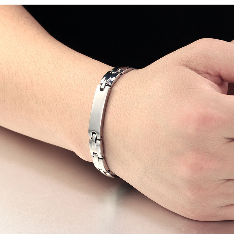 Парные браслеты "Плаззме" с магнетитом для гравировки - фото 6 - id-p91520178