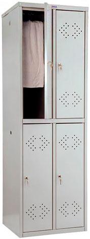 Шкаф металлический гардеробный ЛС-22 (1830х575х500) - фото 1 - id-p91520199