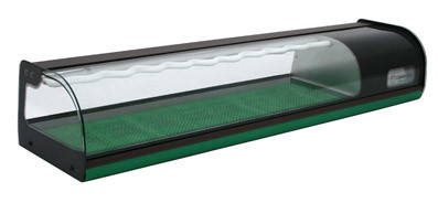 Настольная холодильная витрина Полюс A37 SM 1,0-1 (Carboma ВХСв-1,0 суши-кейс)