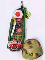 Набор игровой "Армия" с каской и оружием 13 предметов, арт.88394