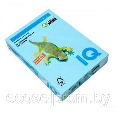 OBL70 Бумага цветная IQ COLOR, голубой лед, 80 г/м2, А4, 500 л