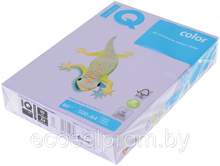 Бумага цветная IQ COLOR, бледно-лиловый, 80 г/м2, А4, 500 л