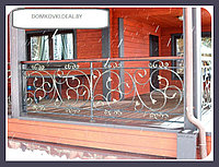 Перила для балкона кованое модель 129