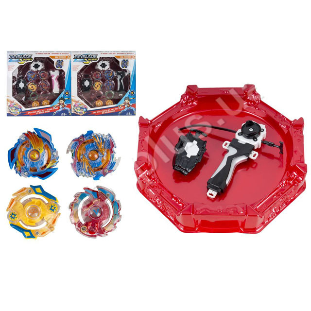 Набор Beyblade Арена + 4 волчка, 1 запуск с ручкой LSD31 - фото 1 - id-p91618580