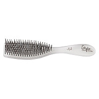 Щетка массажная для волос Olivia Garden iStyle Fine Hair нейлон светлая BR-IS1PC-0FINE Щетка массажная для волос Olivia Garden iStyle Fine Hair нейлон светлая