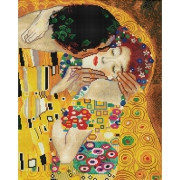 Алмазная живопись Поцелуй (Густав Климт) 40х50 см