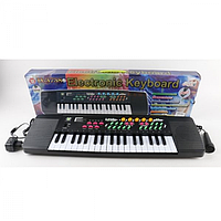 ДЕТСКИЙ СИНТЕЗАТОР MILES ELECTRONIC KEYBOARD TX-3738 С МИКРОФОНОМ(ОТ СЕТИ И ОТ БАТАРЕЕК)