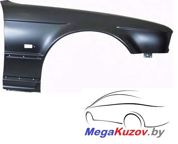 Крыло BMW 5 e34 1987-1996/БМВ 5 е34 переднее правое с отв. под повторитель TYG