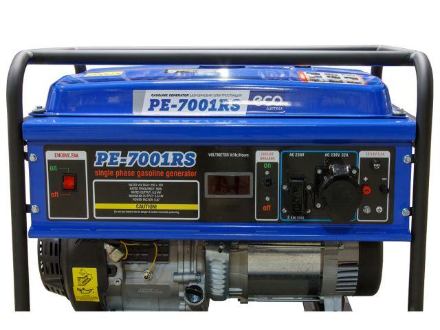 Бензогенератор (электростанция) ECO PE 7001RS - фото 2 - id-p90750985