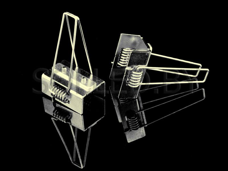 Пружинный держатель для алюминиевых профилей (цена за 1шт.)