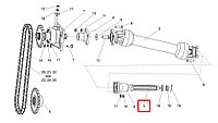 Вал Гомсельмаш КВС-1-0111621