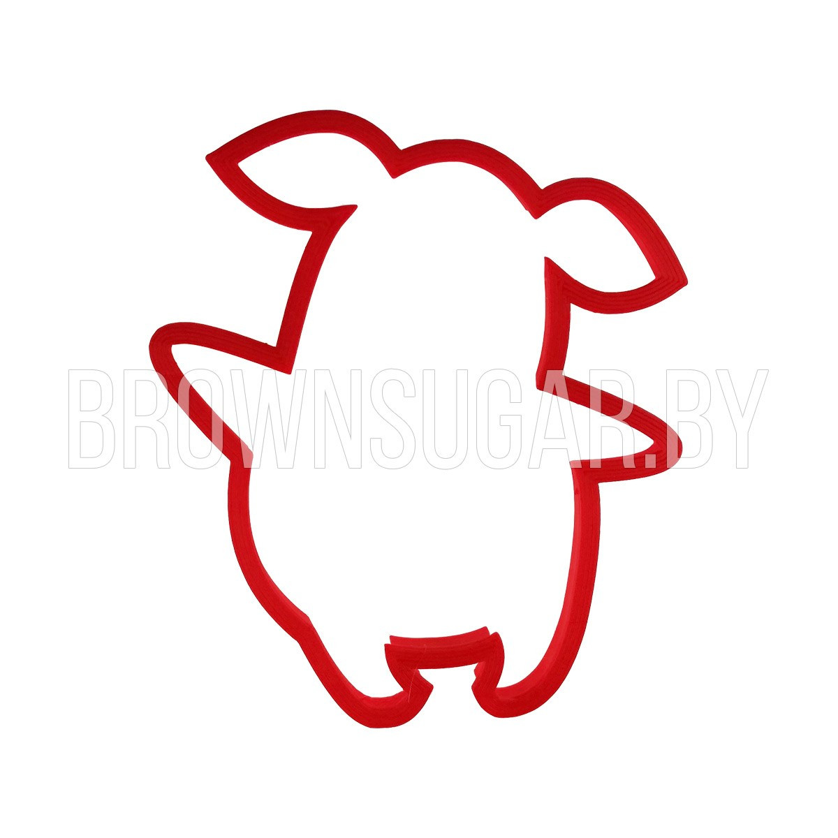 Вырубка Счасливая свинка 1817 (Беларусь, h 11 см) - фото 1 - id-p91686701