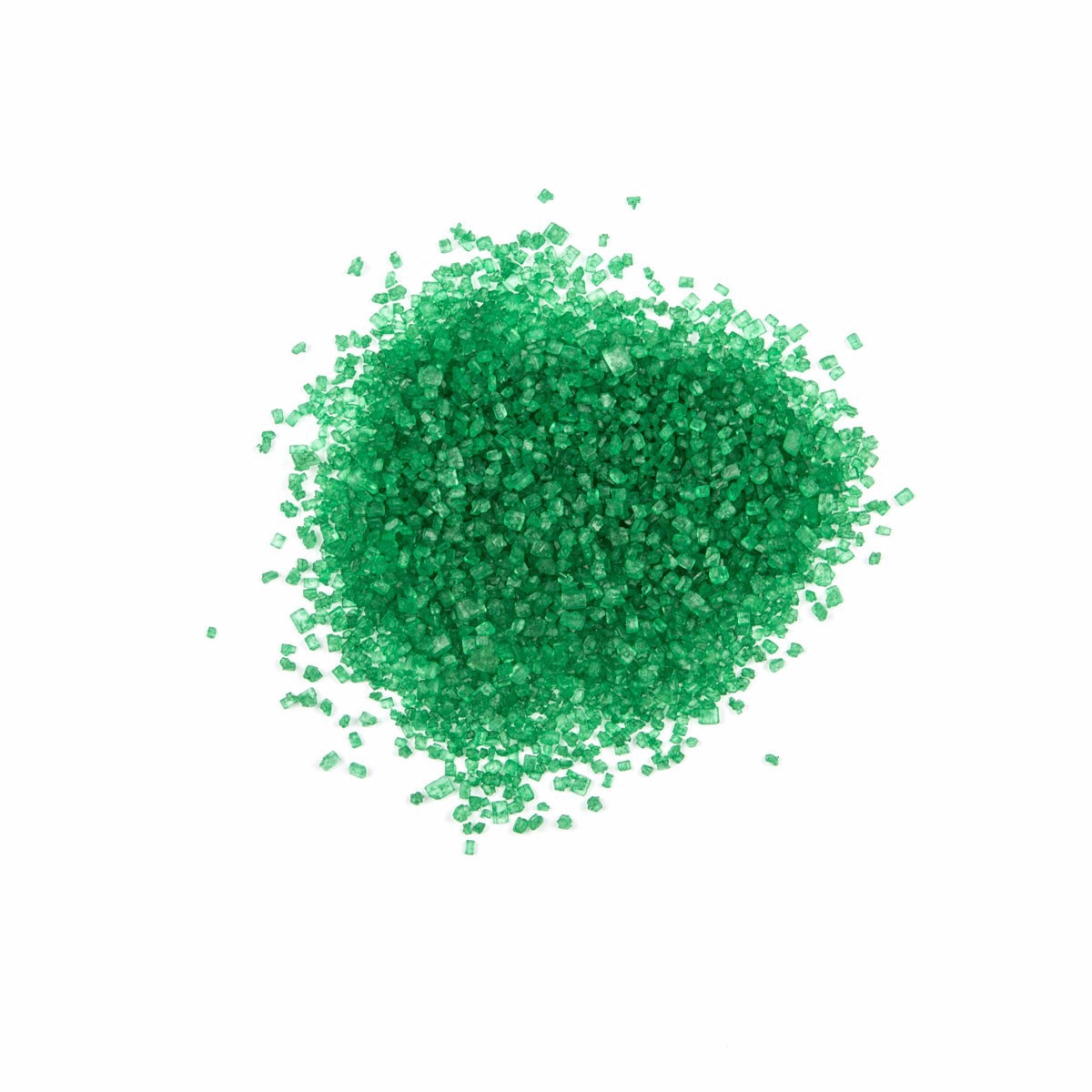 Посыпка декоративная Кристаллический сахар Зеленый Top decor (Россия, 50 гр) - фото 1 - id-p91687060
