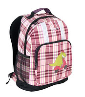 Детский рюкзак MOMO 15 / CAMPUS, розовый клетка/