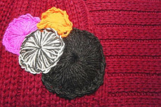 КОМПЛЕКТ FLEUR (шапка + шарф), фото 3