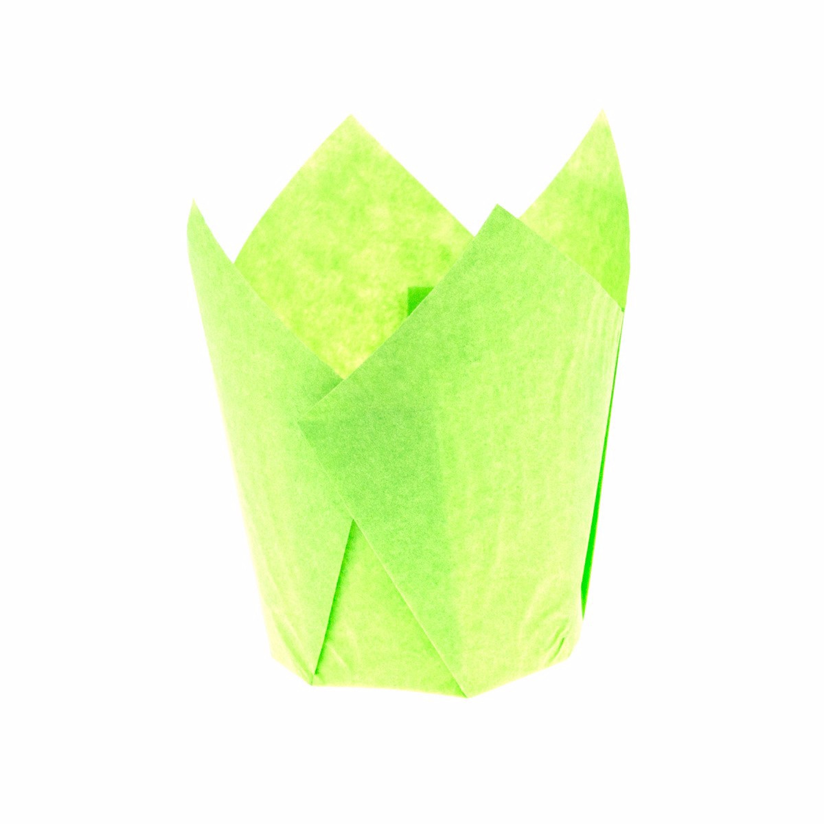 Форма бумажная Тюльпан Зеленый (Россия, 50х70 мм, 10 шт)