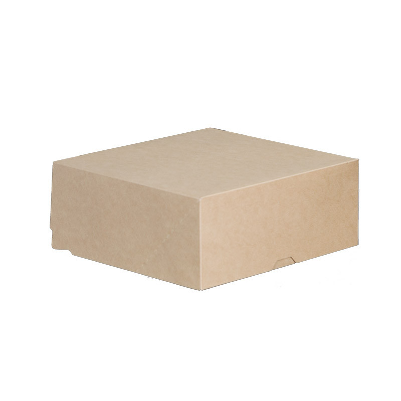 Коробка для транспортировки Eco cake 6000 DoEco (Россия, крафтовый картон, 255х255х105 мм)