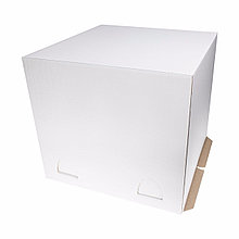 Коробка для транспортировки EB220 Pasticciere (Россия, белый картон, 240х240х220 мм)