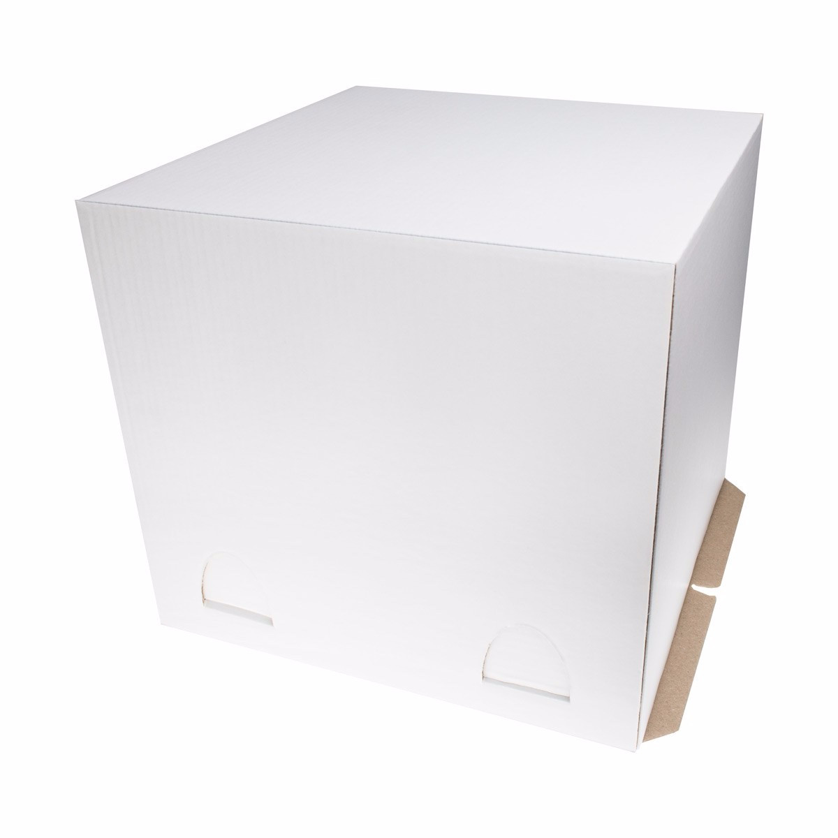 Коробка для транспортировки EB220 Pasticciere (Россия, белый картон, 240х240х220 мм) - фото 1 - id-p91687548