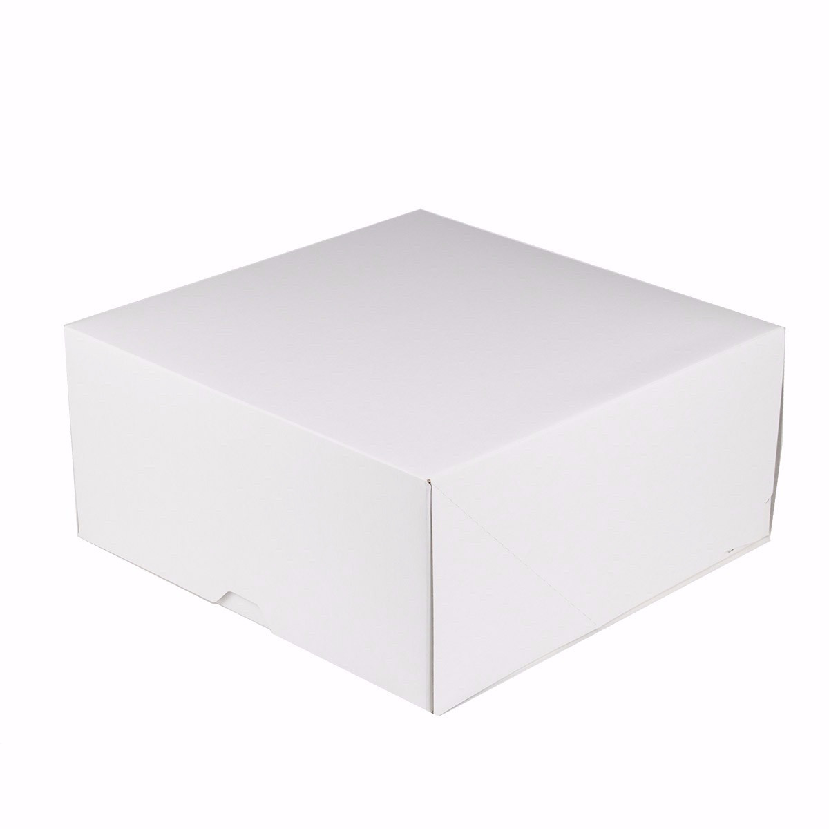 Коробка для транспортировки KT120 Pasticciere (Россия, белый картон, 255х255х120 мм) - фото 1 - id-p91687549