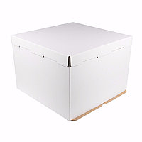 Коробка для торта EB260 Pasticciere (Россия, белый картон, 360х360х260 мм)