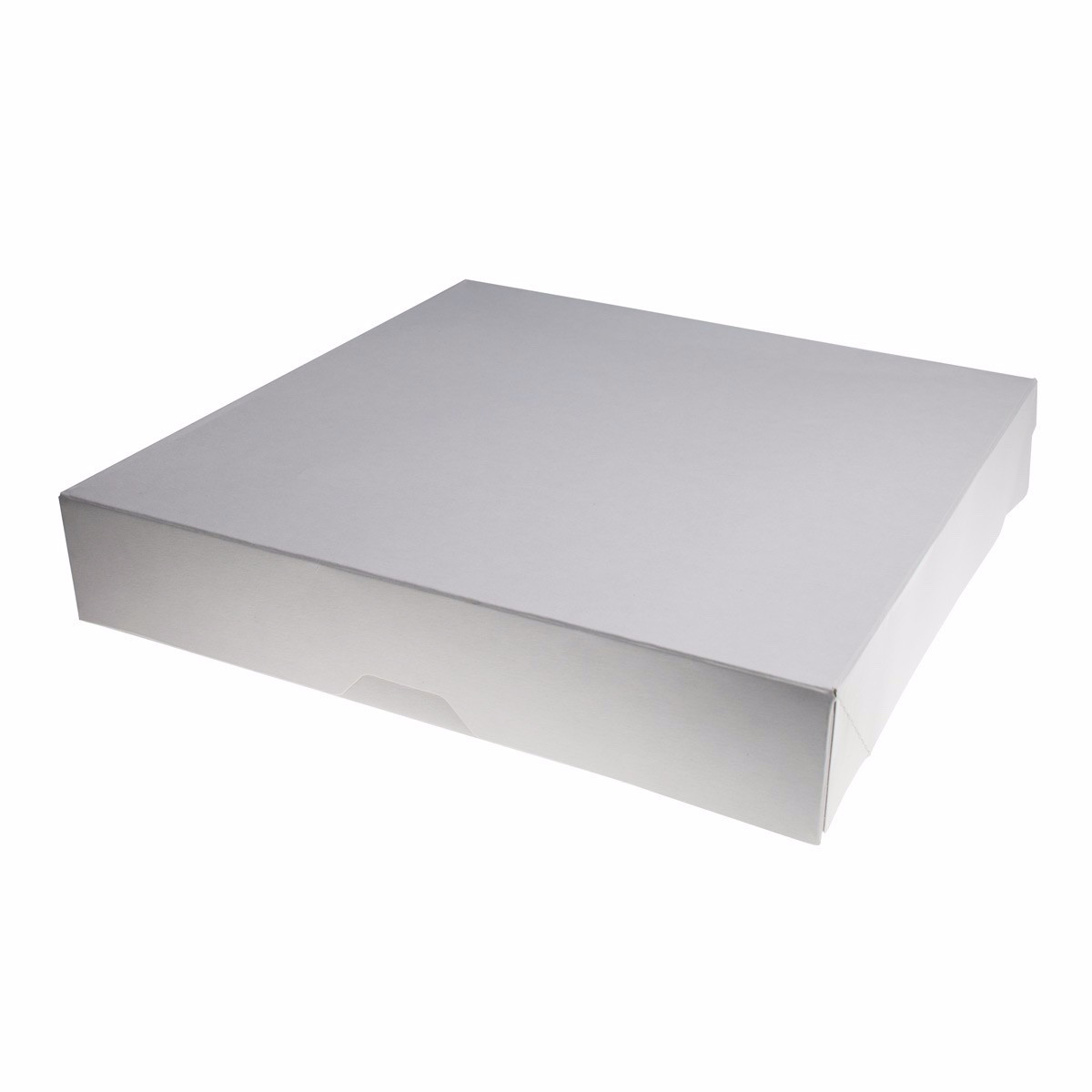 Коробка для транспортировки KT42 Pasticciere (Россия, белый картон, 225х225х42 мм) - фото 1 - id-p91687886