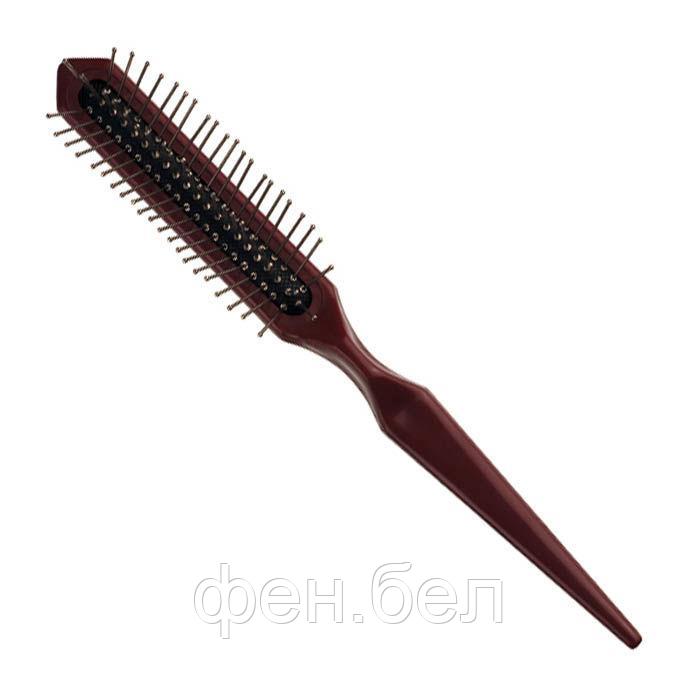 Щетка для волос PROFI line 3-х рядная металлические зубья - фото 1 - id-p58472216