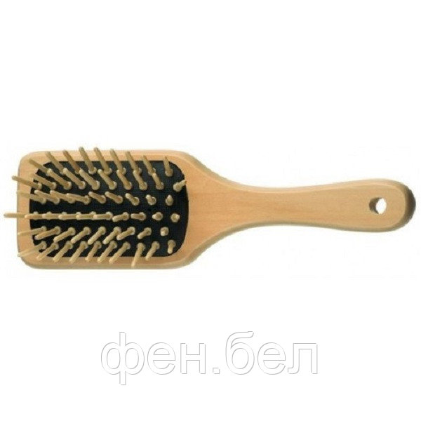 Щетка для волос PROFI line деревянная прямоугольная маленькая - фото 1 - id-p58648612