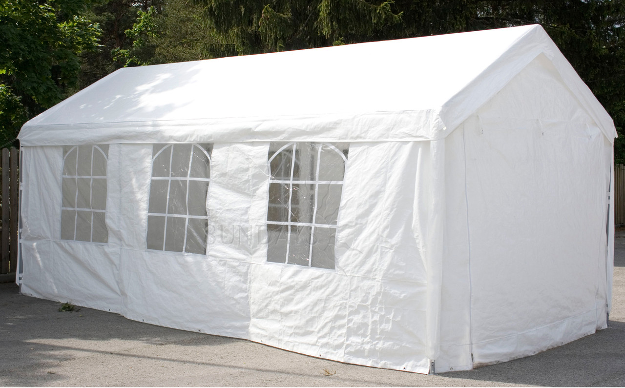 Тент-шатер ПВХ 3x6м белый Sundays 36201W - фото 1 - id-p91714262