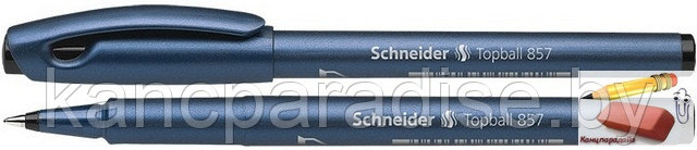 Ручка капиллярная Schneider TopBall 857, 0,6 мм., черная