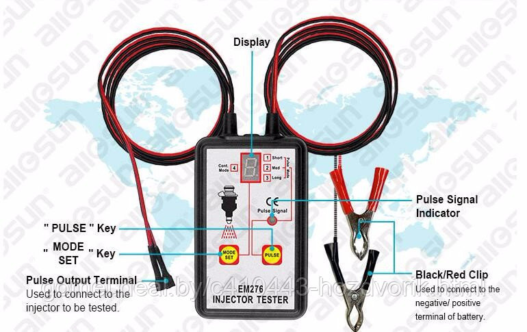 Автомобильный тестер топливной системы EMF276