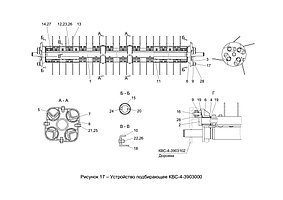 Граблина Гомсельмаш КВС-4-3903060