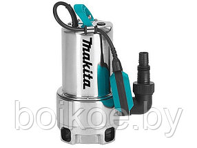 Насос погружной для загрязнённой воды MAKITA PF 1110 (1100 Вт, 15000 л/ч, до 5 м, стальн. корпус)