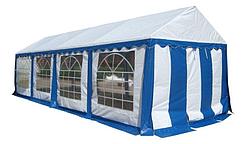 Тент-шатер ПВХ 3x8м Sundays 38201 белый с синим