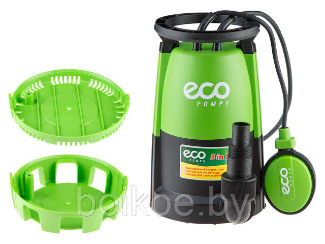 Насос погружной 3-в-1 ECO DP-606i (600 Вт; 11000 л/ч; 5.8 м) - фото 1 - id-p91757488