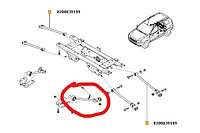 Задний продольный левый рычаг Renault Duster 4WD RENAULT (Франция)