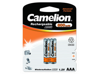 Аккумулятор никель-металлгидридный (Ni-MH) Camelion HR03 800 mAh - фото 1 - id-p91789013