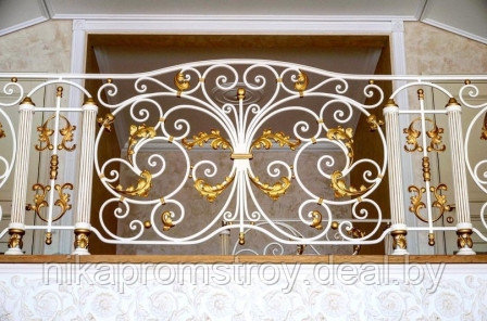 Кованые балконные ограждения - фото 4 - id-p91801674